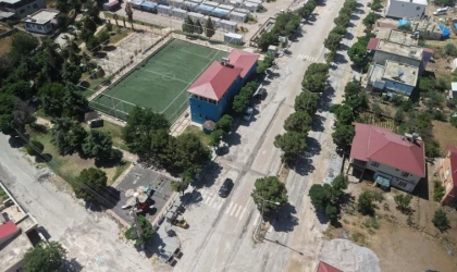 Büyükşehir’den Türkoğlu Beyoğlu’nda Yaya Konforunu Artıracak Yatırım