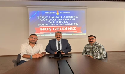 Onikişubat Belediyesi’nin ‘Minik Kalpler Yaz Okulu’nda kuralar çekildi