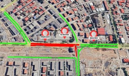 Sürücülerin Dikkatine; Azerbaycan Bulvarı’nda Geçici Trafik Düzenlemesi!