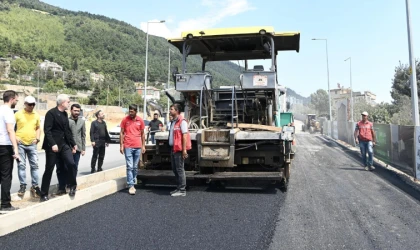 Başkan Görgel, Doğu-Batı Ulaşımını Güçlendirecek Çalışmaları Yerinde İnceledi
