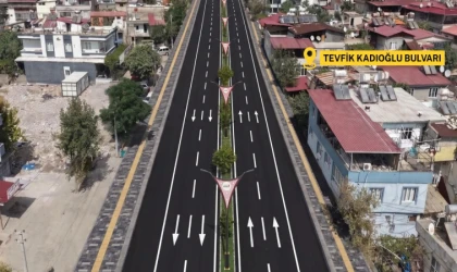 Büyükşehir’den Tevfik Kadıoğlu Bulvarı’nda Ulaşımı İyileştirecek Müdahale
